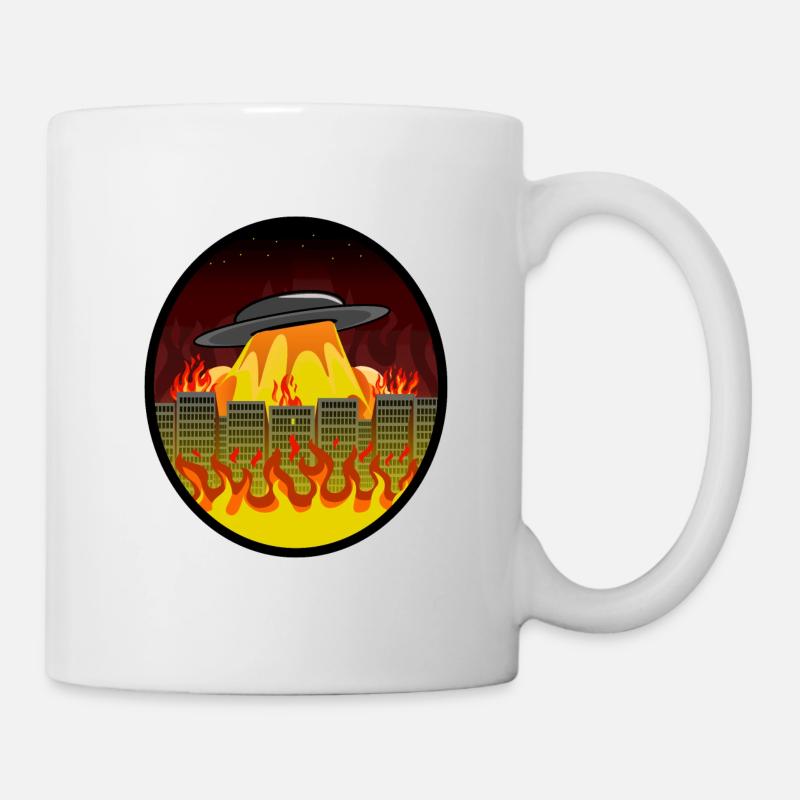 L’assemblage est stupide! - Mug blanc - blanc