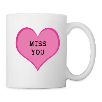 I miss you - Mug - white - Right