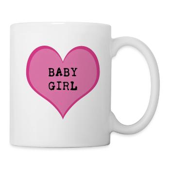Baby girl - Mug - white - Right