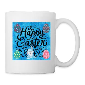 Frohe Feiertage. Weihnachten. - Tasse - Weiß - Rechts