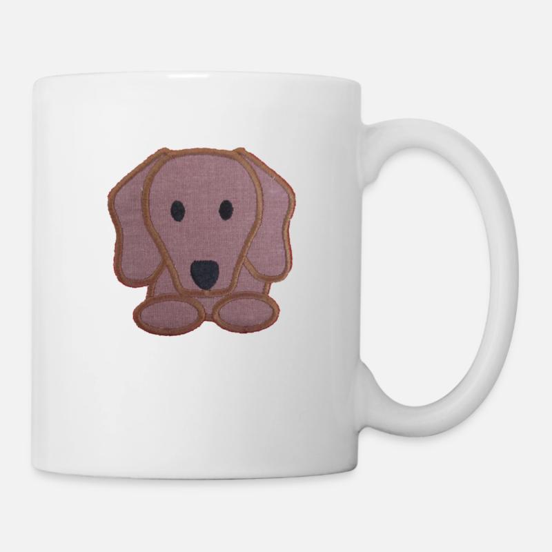 Dackel - Tasse - Weiß