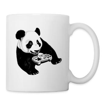 Conception de Panda Gamer - Mug blanc - blanc - Droite