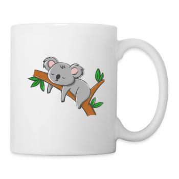 Koala ours Koala endormi. Idéal pour dormir. - Mug blanc - blanc - Droite