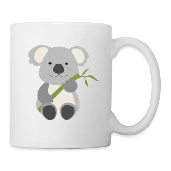 Joyeux koala ours koala - Mug blanc - blanc - Droite