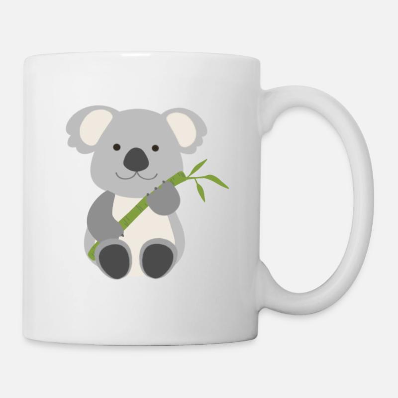glücklicher Koalabär Koala - Tasse - Weiß