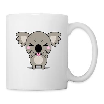 Joyeux koala ours koala - Mug blanc - blanc - Droite