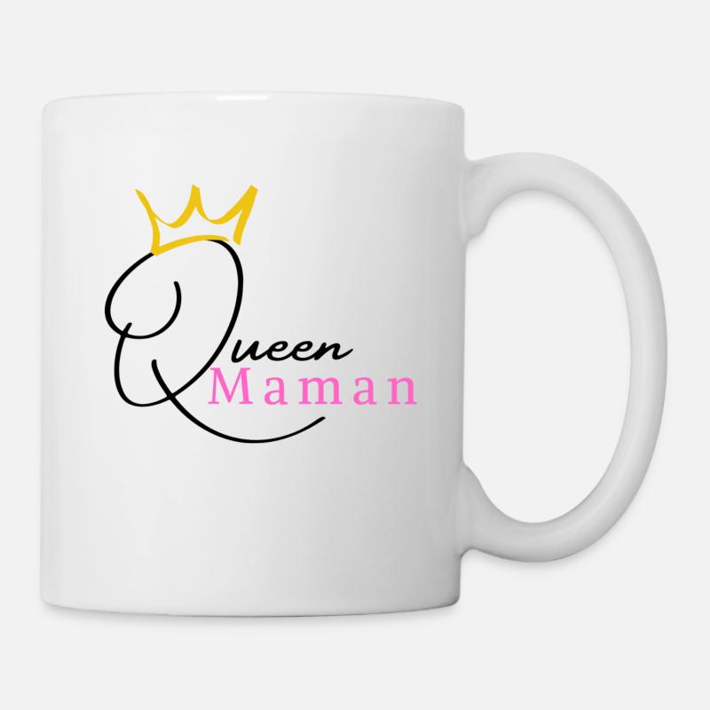 Queen maman cadeau - Mug blanc - blanc