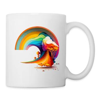 Rainbow - Mug - white - Right
