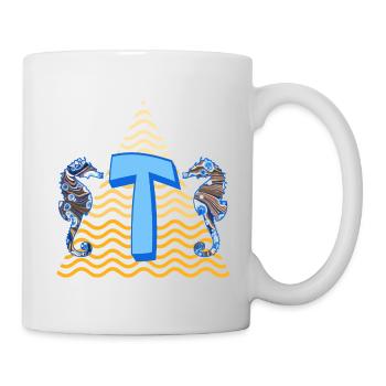 Seahorse E 262 T - Mug blanc - blanc - Droite