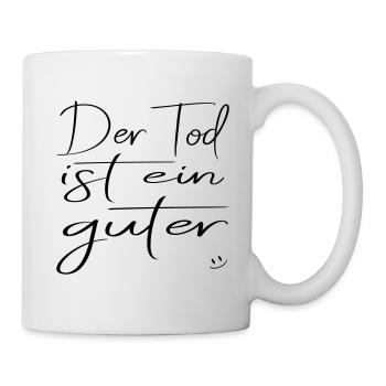 ein guter - Tasse - Weiß - Rechts