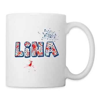 Lina E 260 - Mug blanc - blanc - Droite