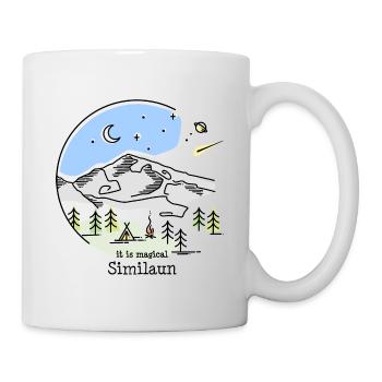 Similaun Berg Tirol Ötztal Ötztaler Alpen Souvenir - Tasse - Weiß - Rechts