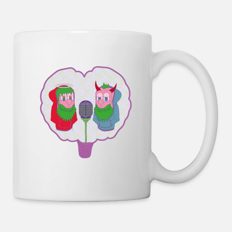BATTLE - Mug - white