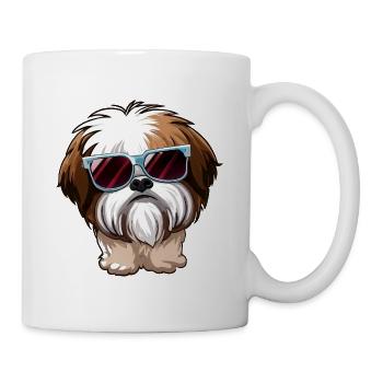 SHIH TZU THE GANGSTER - Mug - white - Right
