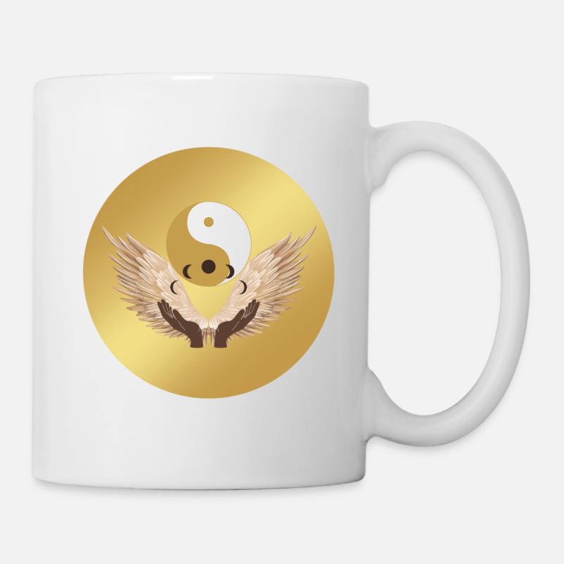 yingyang - Mug blanc - blanc