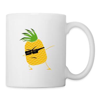 Ananas - Mug blanc - blanc - Droite