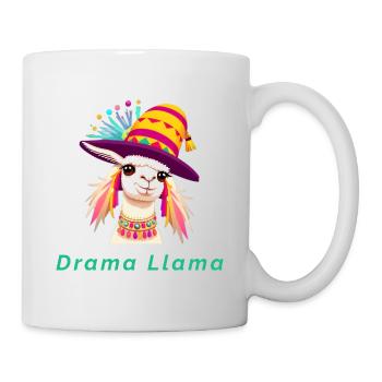 Drama Llama Funny Animal - Mug - white - Right
