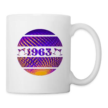Born 1963 - Mug - white - Right