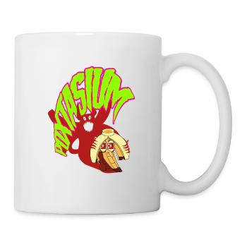 POXTASIUM - Tasse - Weiß - Rechts