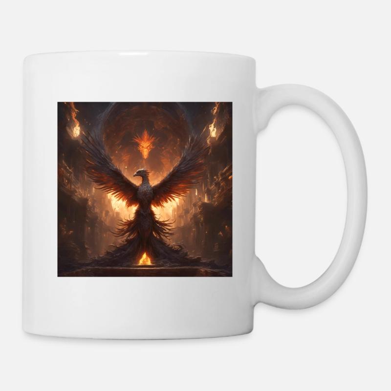le phoenix - Mug blanc - blanc