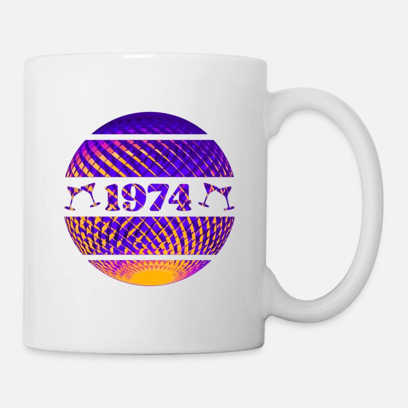 1974 - 50e anniversaire - Mug blanc - blanc