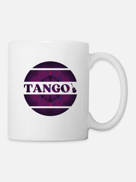 Tango tanzen - Tasse - Weiß