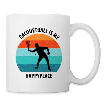 Racqueetball - Mug - white - Right