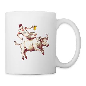 Feria alcohol humor rodeo - Mug - white - Right