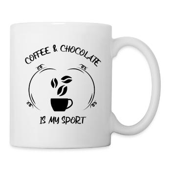 Coffee, espresso, coffee & chocolate - Mug - white - Right