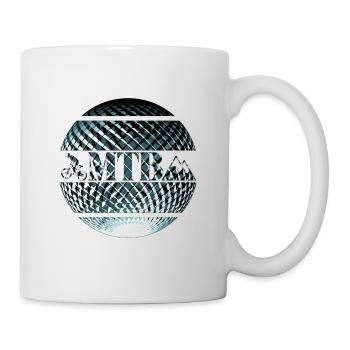 MTB Mountainbike - Tasse - Weiß - Rechts