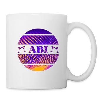 Abi Party bunt - Tasse - Weiß - Rechts