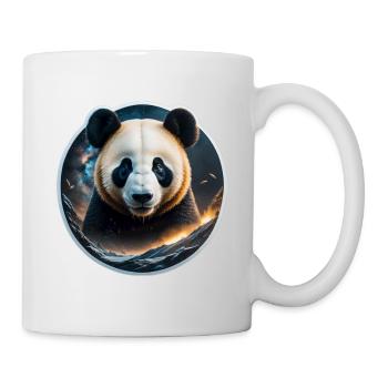 Panda - Tasse - Weiß - Rechts