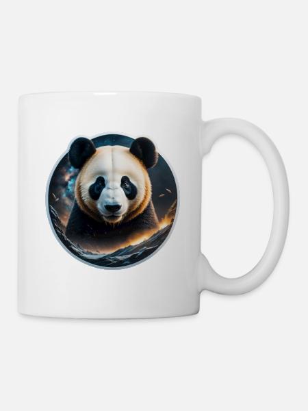 Panda - Tasse - Weiß