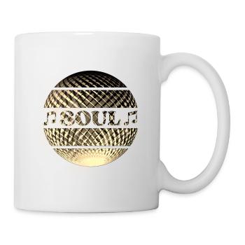 Soul Music Golden Disco Ball - Mug - white - Right