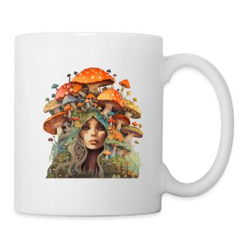 Mother of Toadstools - Mother Earth - Mug - white - Right