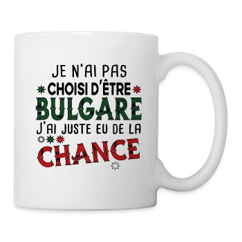 Bulgare Bulgarie Europe Cadeau Pays Humour - Mug blanc - blanc - Droite