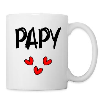 CHRISTMAS. YEAR. ANNIVERSARY. RETIREMENT. FEAST. HEART. - Mug - white - Right