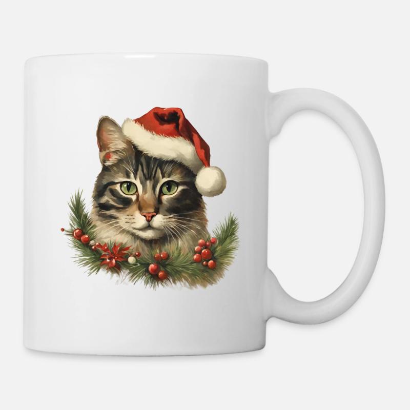 Paws and Claus - Tasse - Weiß