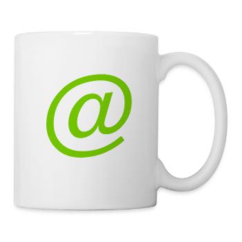 @ - Tasse - Weiß - Rechts