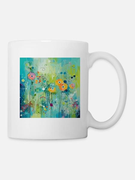 Blossom Bliss - Tasse - Weiß
