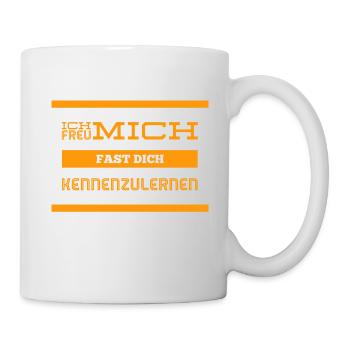 ich mag dich nicht - Tasse - Weiß - Rechts