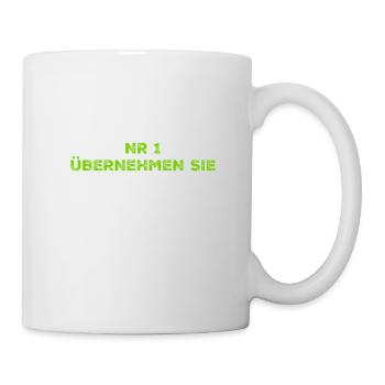 ich gebe die Befehlsgewalt ab - Tasse - Weiß - Rechts