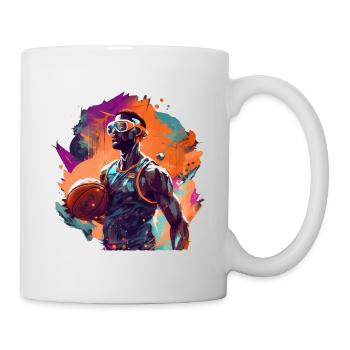 Conception de basket-ball pour les fans de sport Basketteurs - Mug blanc - blanc - Droite