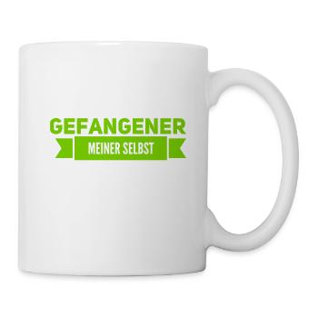 ich bin schüchtern - Tasse - Weiß - Rechts