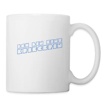 ich bin eine Kriegerin - Tasse - Weiß - Rechts