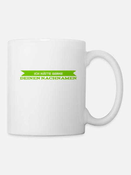 wollen wir heiraten? - Tasse - Weiß