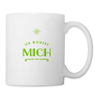 ich sage nein - Tasse - Weiß - Rechts