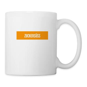 ich bin süß wie Zucker - Tasse - Weiß - Rechts