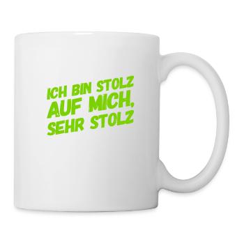 das habe ich gut gemacht - Tasse - Weiß - Rechts