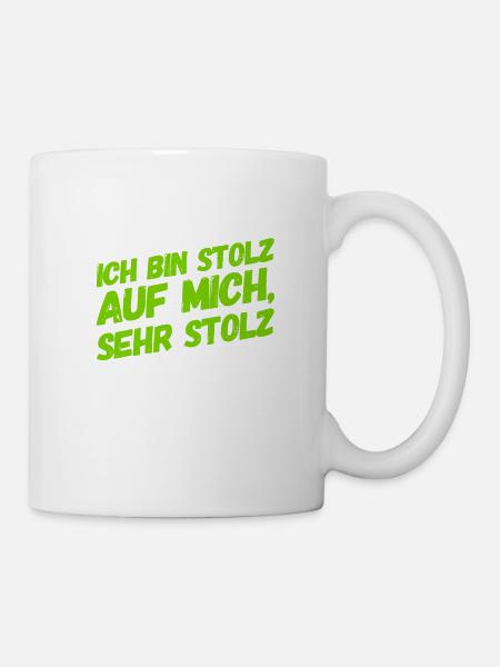 das habe ich gut gemacht - Tasse - Weiß